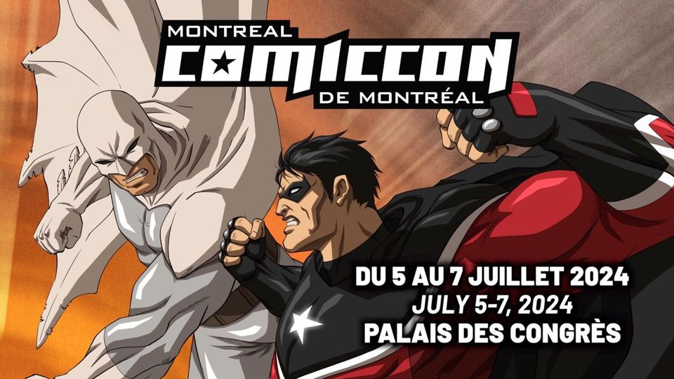 Montreal Comiccon Canada 2024
